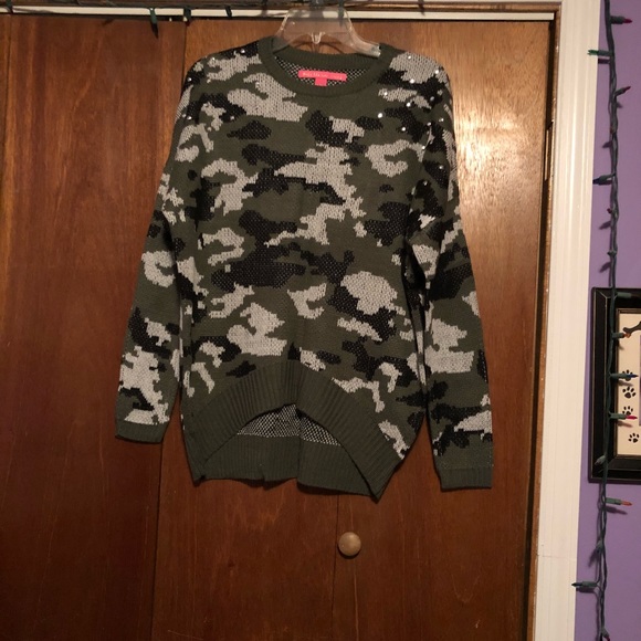 Rebellious One Sweaters - NWOT Camo Sweater